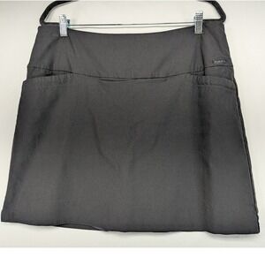 SC & CO Sportswear‎ Black Athleisure Skirt XL XG Pleated Pockets